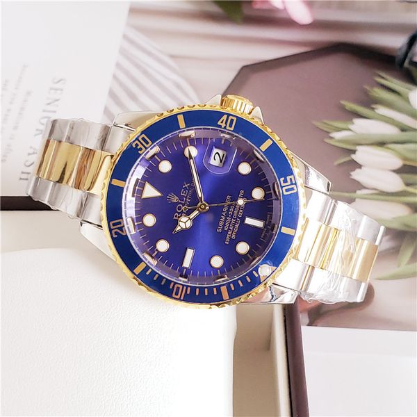 

2019 Высокое Качество Механический Rolex Марка Мужские Женские Алмазные Часы Часы Auto