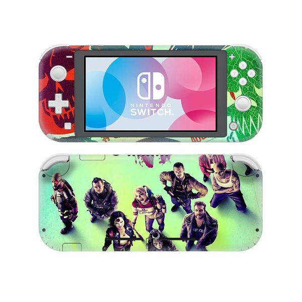 

harley quinn джокер кожи наклейка наклейка для nintendo переключатель lite консоли nintend коммутатор lite nsl protector дело кожи наклейка
