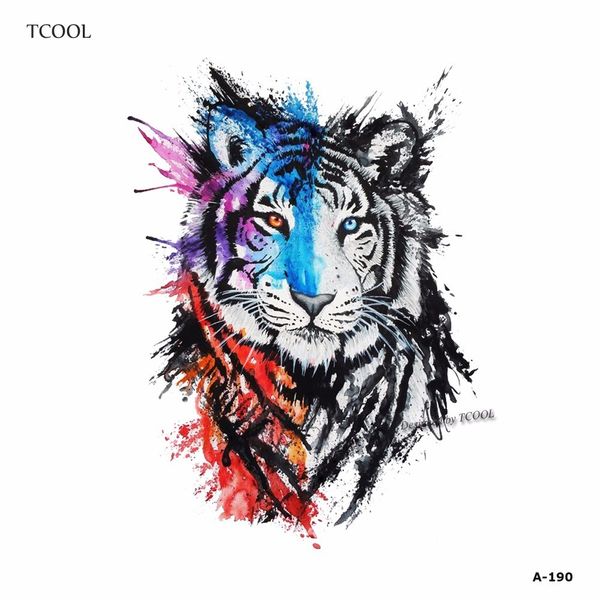 

tcool colorful swallow women temporary tattoo sticker tattoos for waterproof men body art kids hand fake tatoo 10.5x6cm a-190
