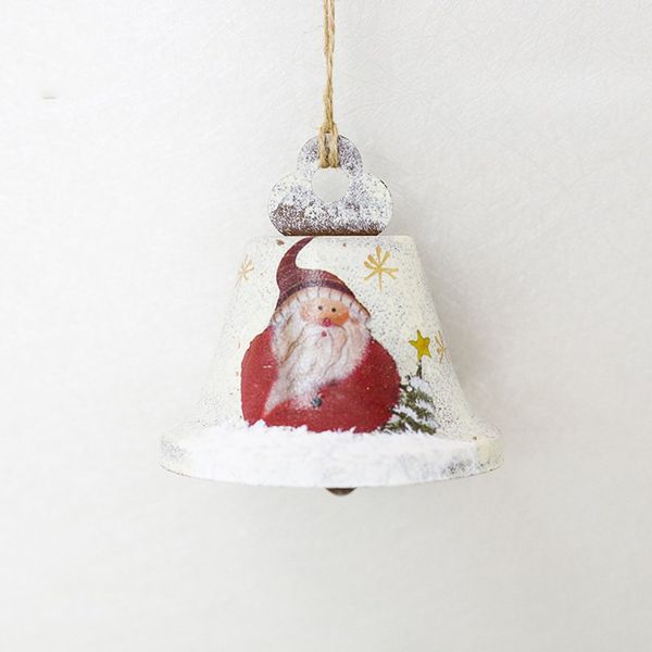 

christmas bells wrought iron creative painted bells pendant christmas decorations new year door window decorations navidad