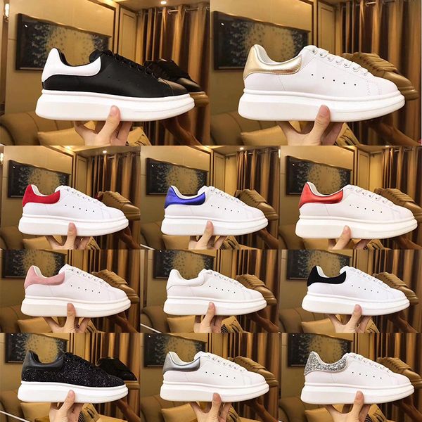 

New Velvet Black Mens Womens Chaussures Beautiful Platform Casual Sneakers Luxury Designer Shoes Leather Solid Colors Dress Shoes 36-44