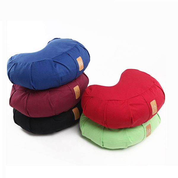 

yoga cushion removable buckwheat shell pillow core pilates fitness meditation cushion sit in meditation yoga aids pad