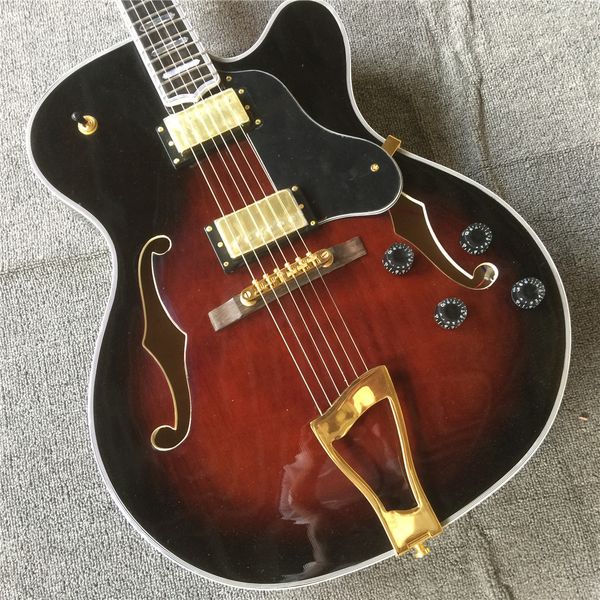

custom shop l-5 jazz guitar sunburst l5 electric guitar wholesale guitars from china electric guitars