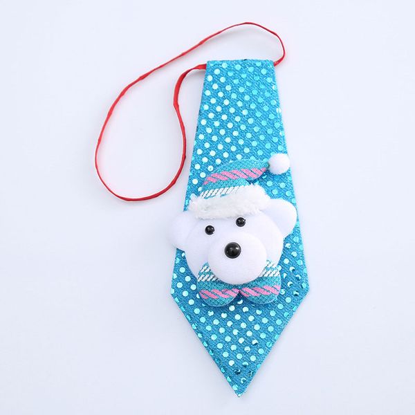 

christmas children tie sequins santa claus decoration supplies kids gift