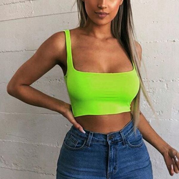 

женщины топы топы женские фитнес спорт vest рубашка бар летние каникулы твердая рукавов cami slim fit, White