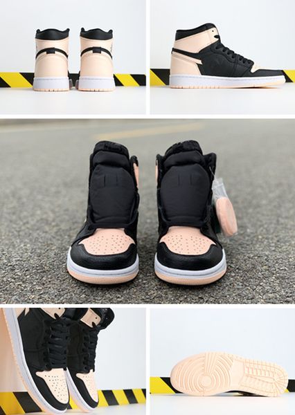 

2019 1s Crimson Tint code: 555088-081 man and women Basketball Shoes 1s Sport Sneakers trainer shoes Size 36-46 free ship wholesale