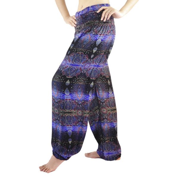 

summer autumn women high waist printed water droplets lantern pants yoga pants plus size 2020, White;red