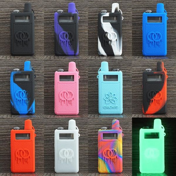 

Orchid IQS Silicone Protective Cover Case Colorful Decorative Soft Silicone Rubber Skin Protector for IQS Pod Kit ecig