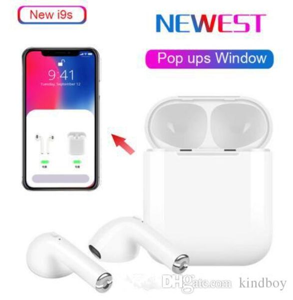 

I9S Tws Наушники Наушники Стерео Наушники TWS для IOS Android Phone с зарядкой