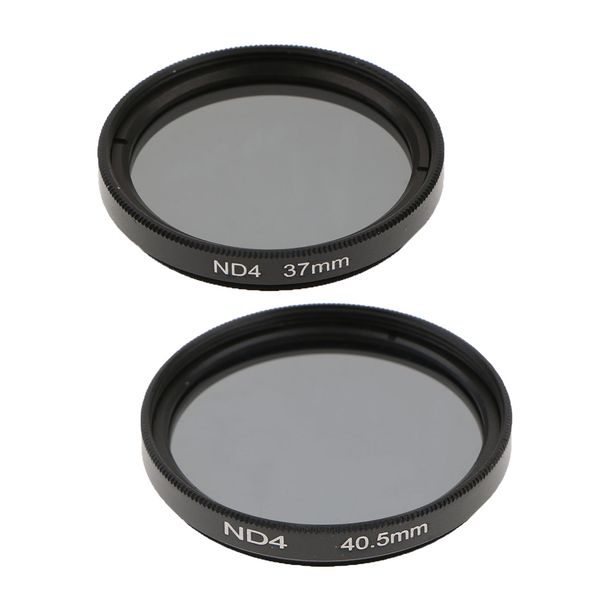 

2x ultra slim neutral density nd4 filter for canon nikon sony cameras lens - 37mm & 40.5mm
