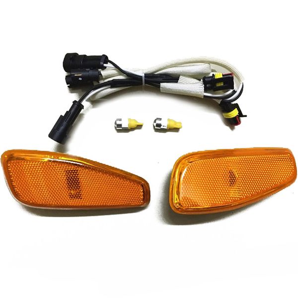 

2pcs led car side marker turn signal lens light lamp for 2015-2017 renegade