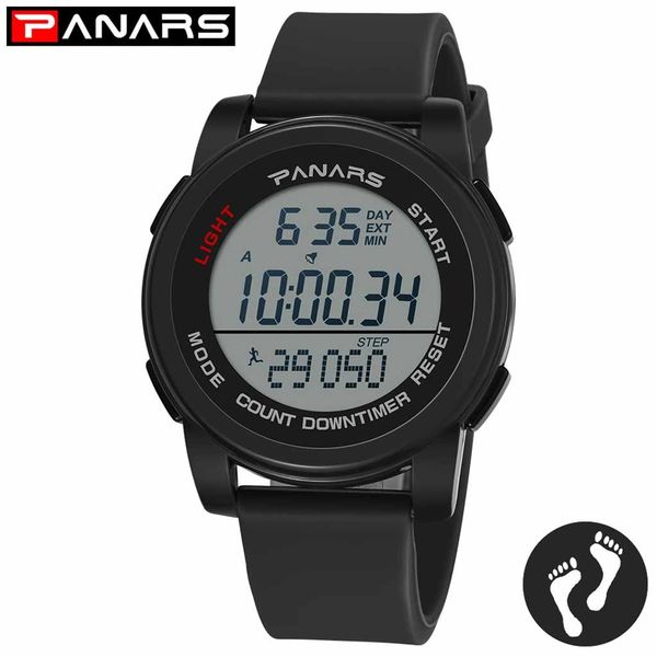 

sport watch men watch electronic digital display sports male clock men's 50m waterproof alarm man wristwatches zegarek sportowy, Slivery;brown