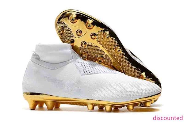 

new phantom vsn vision elite df ag new lights under the radar mens high ankle soccer cleats football shoes size us6.5-11