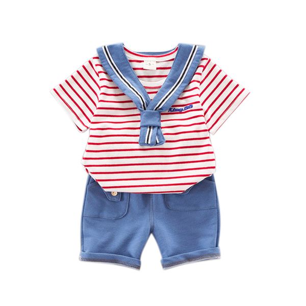 

ление малей девоки одежда набоѬ sailor кѬђглй ђболки малей полоай outfit, White