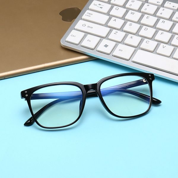 

2020 new tr90 negative ion glasses frame anti radiation blue retro glasses frame ordinary men's and women's glasses sunglasses