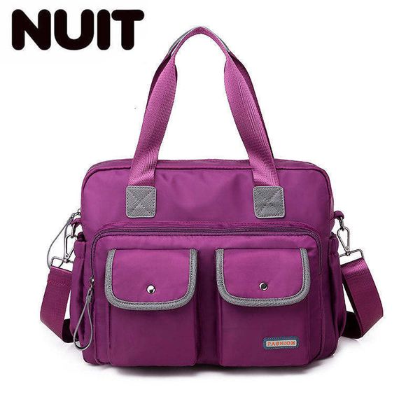 

new ladies hand bags women handbag waterproof oxford tote bags designer casual nylon shoulder bag large capacity mummy bag