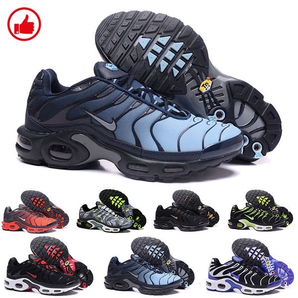 

2019 new design tn mens shoes breathable mesh chaussures homme tn requin noir outdoor shoes size 7-12 v-2ec