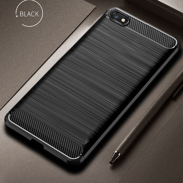 

for honor 7a 5.45"case carbon fiber cover full protection phone case for huawei y5 2018 honor 7 a dua-l22 cover flex bumper
