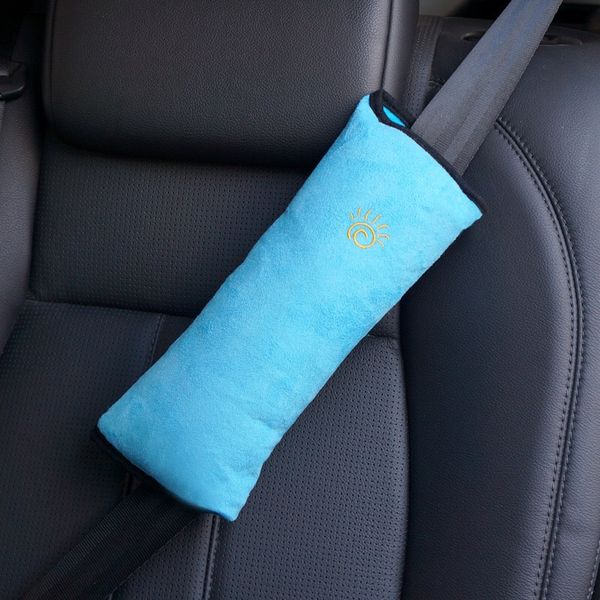 

10*30cm baby children safety strap micro-suede fabric car seat belts pillow shoulder protection car-styling
