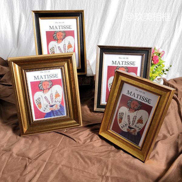 

матисс масло рама ретро глубокий золотой картинная рамка висит стены ниши американский украшения рамки брутального матисс для фотографий