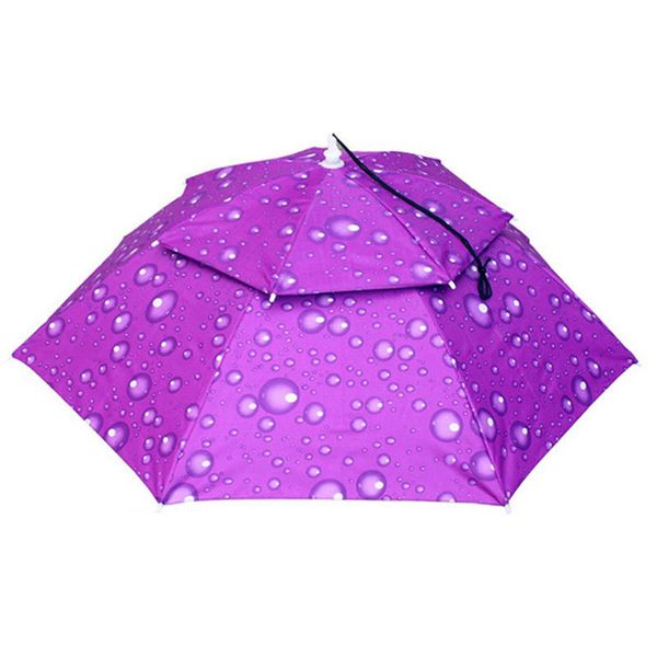 

sun umbrella hat waterproof cap portable fishing double foldable breathable summer golf cover