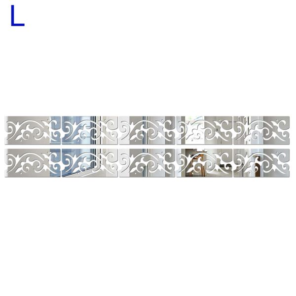 

10pcs skirting line wall sticker corner baseboard decals home decoration kit new