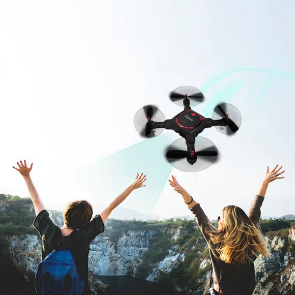 

flytec folding mini drone wifi hd aerial positioning fixed four-axis aircraft