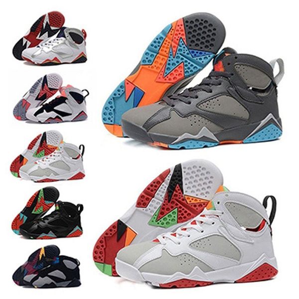 

bordeaux designer sports running sneakers shoes 7s classic 7 men women basketball shoes pure money hare bunny raptor french blue