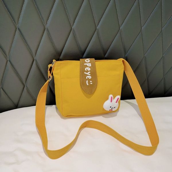 

2020 new ladies shoulder bag fashion korean student crossbody bag casual simple square canvas women's