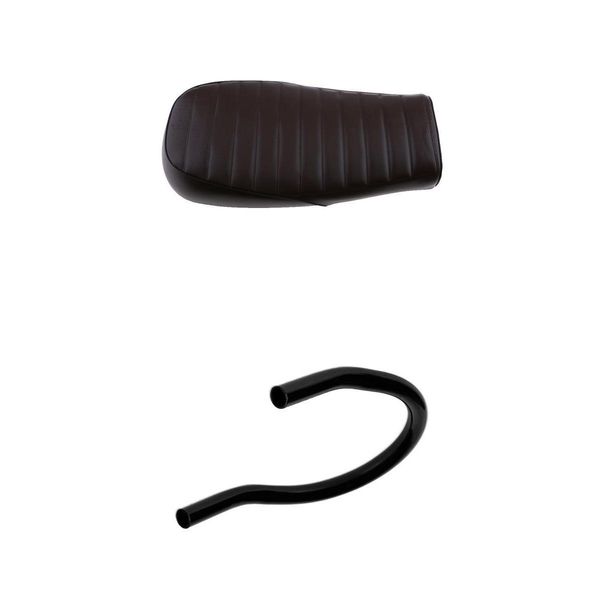

motorcycle cafe racer seat hump + hoop for suzuki gr650 gs tu250 gn125 gn250