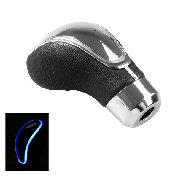 

car leather led light universal gear shift knob colourful vehicle supplies touching sensitive easy install interior accessories