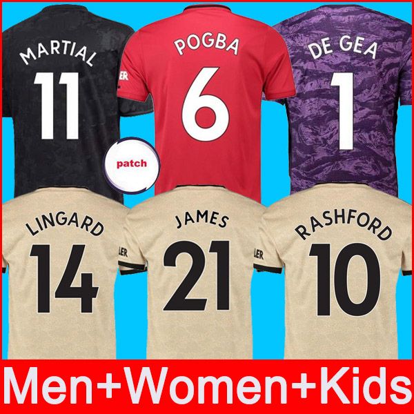 

Thailand pogba lingard 19 20 manche ter occer united jer ey utd 2019 2020 ra hford football kit bi aka hirt men kid et goalkeeper