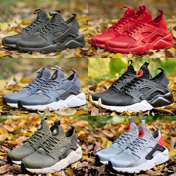 

2019 huarache 4.0 classical white black men women huaraches outdoor shoes harache trainers sports huraches sneakers size eur 36-46