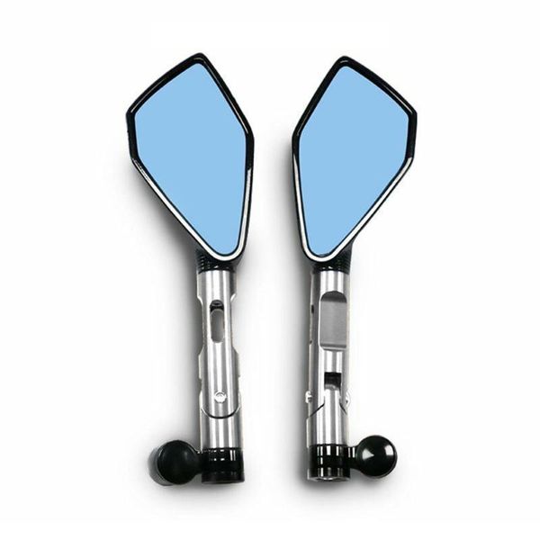 

motorcycle rearview mirror universal 1 pair left+right corrosion resistant