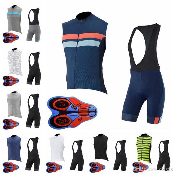 

2020 capo team cycling sleeveless jersey vest bib shorts sets men sleeveless bib shorts 9d gel pad summer outdoor sports jersey sets s8274, Black;blue