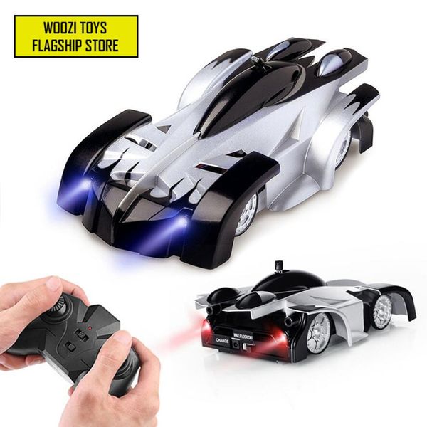 

stunt lights 360-degree high-speed rotating four-channel children remote control toys stunt climbing car children gifts christmas toys