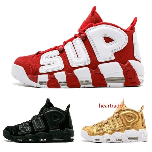 

air more 96 qs olympic varsity maroon mens basketball shoes chi black gold airs 3m scottie pippen uptempo sports sneakers 41-47