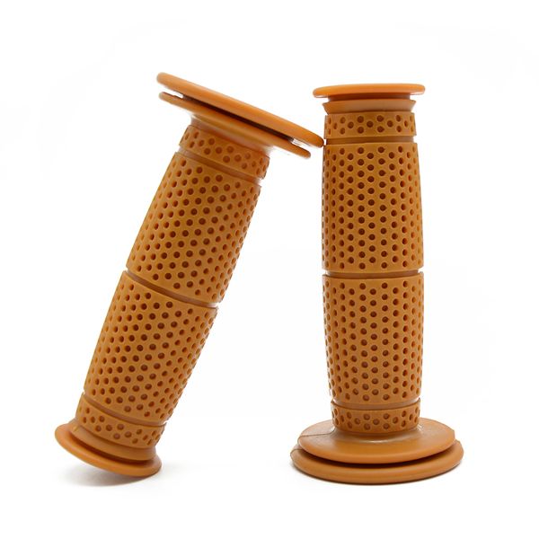 

cnc 7/8" 22mm universal motorcycle hand grips handle rubber bar gel grip rubber moto bike grip sets vintage bottle hand grips