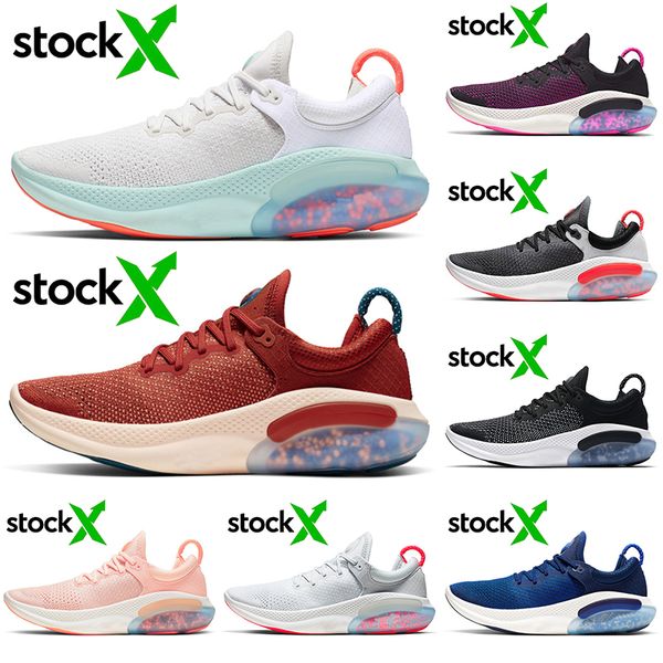 

stock x joyride run fk fashion mens running shoes platinum tint racer blue summit white green trainers womens designer sneakers 36-45