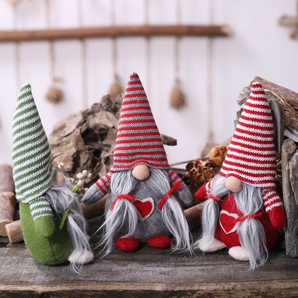 

christmas decoration xmas new year handmade swedish gnome plush dwarf toy home elf table ornament nordic nisse santa figurine