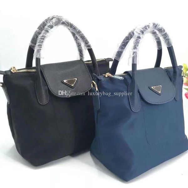 

designer handbags designer bag luxury purses fashion waterproof cloth metal zipper plain black lady handbags