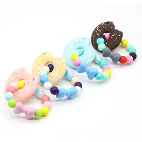 

diy teething donut kit/ teething donut/ silicone beads/ silicone teething