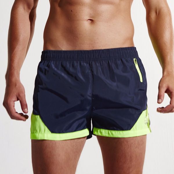 

beach pants solid color men's shorts swim trunks quick dry breathable beach surfing running swimming watershort sports short