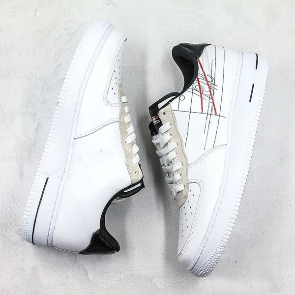 

new forced 1 skateboard shoes designer original sneakers white sneakers fashion look comfortable mens women sports trainers -07