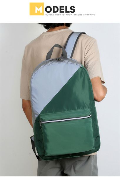 

5 colors new designer backpack men women waterproof nylon bags travel backpacks selling fashion style womens bags economic bags