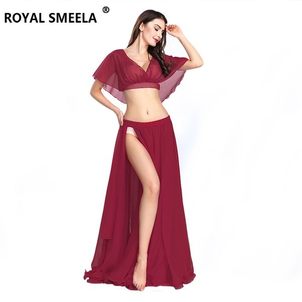 

2019 new women's belly dance set costume belly dancing clothes fashion bellydance skirts -zh8811, Black;red
