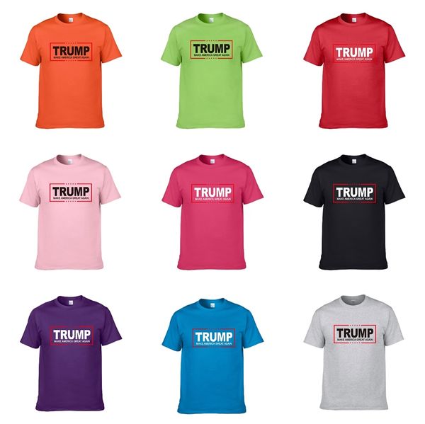

20ss qaulity designer comfortable cotton print tshirtrump t shirts white trump t-shirt street hip hop tee short sleeve palm t shirt, White;black