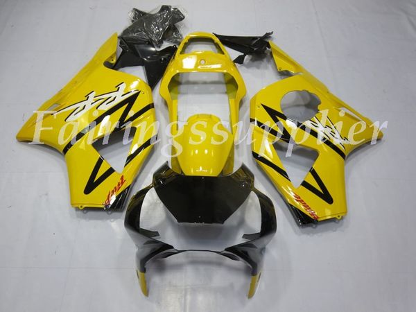 

новые (литье под давлением) abs зализа комплекты, пригодная для honda cbr954rr (2002 2003) cbr954rr 02 03 зализ установлены желтые и черный