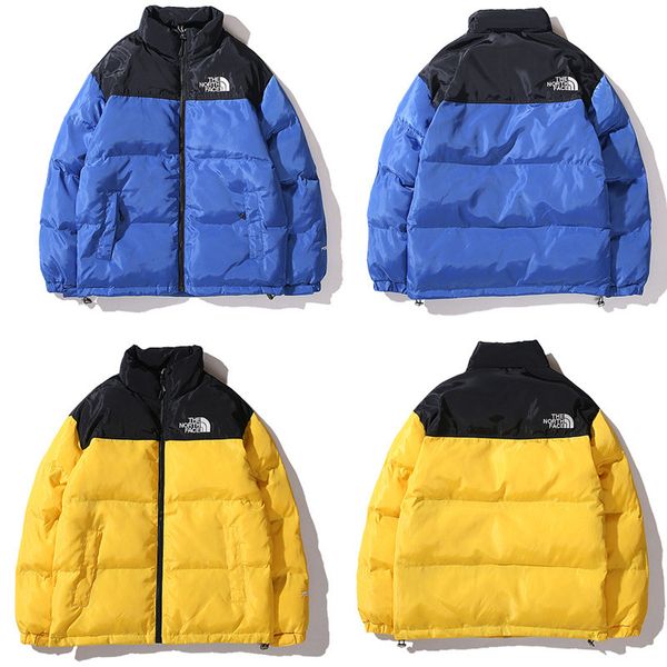 

the north winter outdoor couples clothing warm cotton-padded jackets bomber collar zip outdoor face coats sweaters student outerwear c102403, White