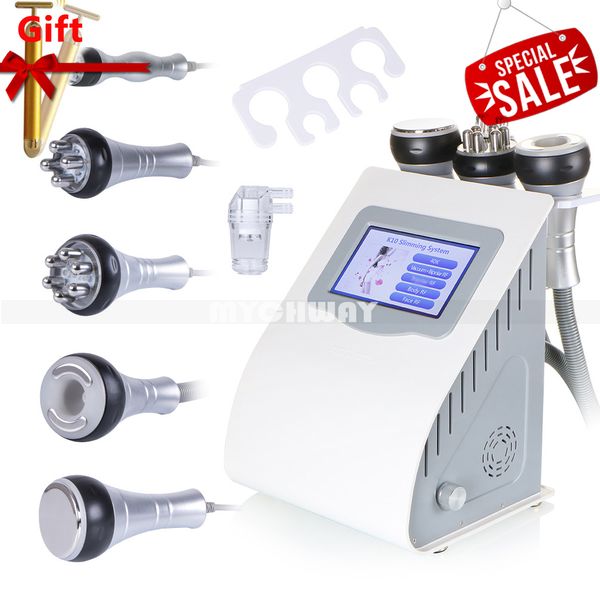 

ultrasonic slimming cavitation rf bipolar face lifting vacuum beauty equipment for whole body cellulite removal